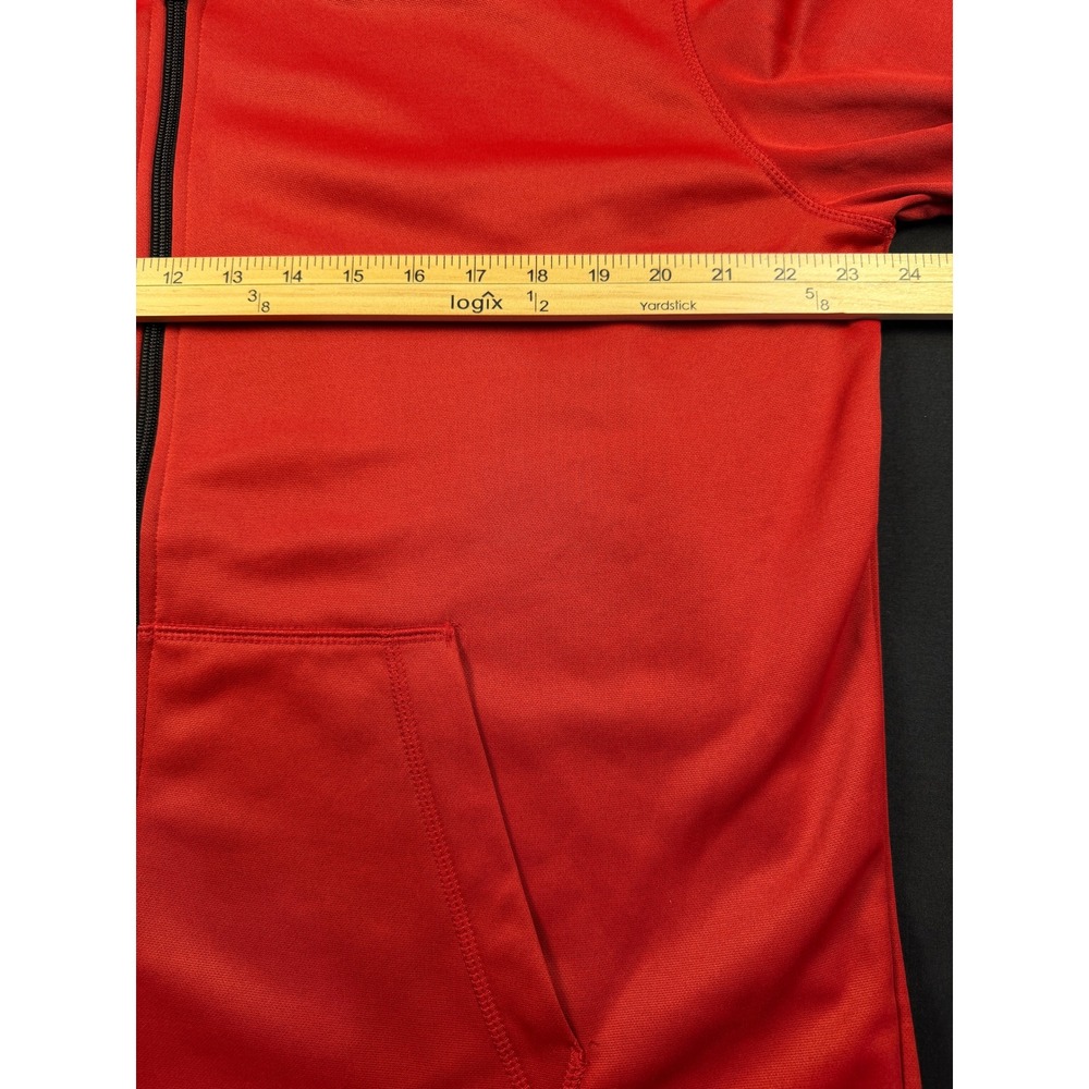 Old Navy Active Red Full Zip Hoodie‎ Jacket Athletic Men's XL Athleisure casual - Picture 4 of 7